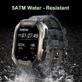Original C20 Military Smart Watch Men Camouflage Army Outdoor IP68 5ATM Waterproof Sports Heart Rate Blood Oxygen Smartwatch. 