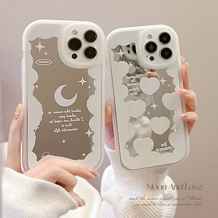 Mirror Style Cute Case Cloud Pattern Soft Silicone Cover for girls for Apple Mobile Phone Protective Case for iPhone 14promax/14pro/14plus/14/13promax/13pro/13mini/13/12promax/12pro/12 Mini /12/11promax/11pro/11/ XR / XS Max / X/Xs/7 /8 Plus/7plus ... Mirror Style Cute Case Cloud Pattern Soft Silicone Cover for girls for Apple Mobile Phone Protective Case for iPhone 14promax/14pro/14plus/14/13promax/13pro/13mini/13/12promax/12pro/12 Mini /12/11promax/11pro/11/ XR / XS Max / X/Xs/7 /8 Plus/7plus ...