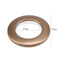 2020 Hot Deals 50 Pack Curtain Grommet, Inner Diameter 43mm Curtain Eyelet Rings Nanoscale Low Noise Roman Ring (Coffee).