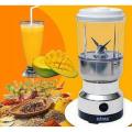 Nima 2 in 1 Electric Grinder and Juicer for A-Z Dry Spice - Silver. 