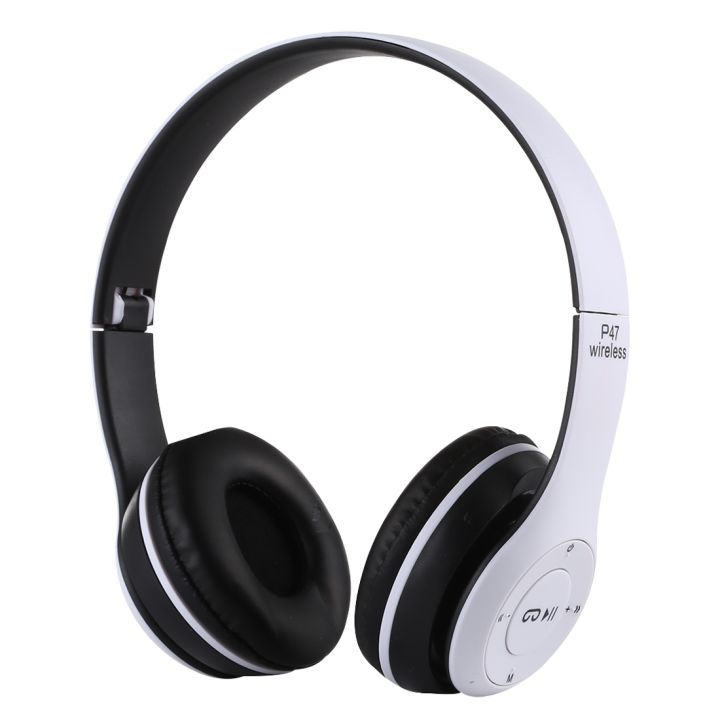 P47%20Foldable%20Wireless%20Bluetooth%20Headphone%20with%203.5mm%20Audio%20Jack,%20Support%20MP3%20/%20FM%20/%20Call%20-%20Image%202