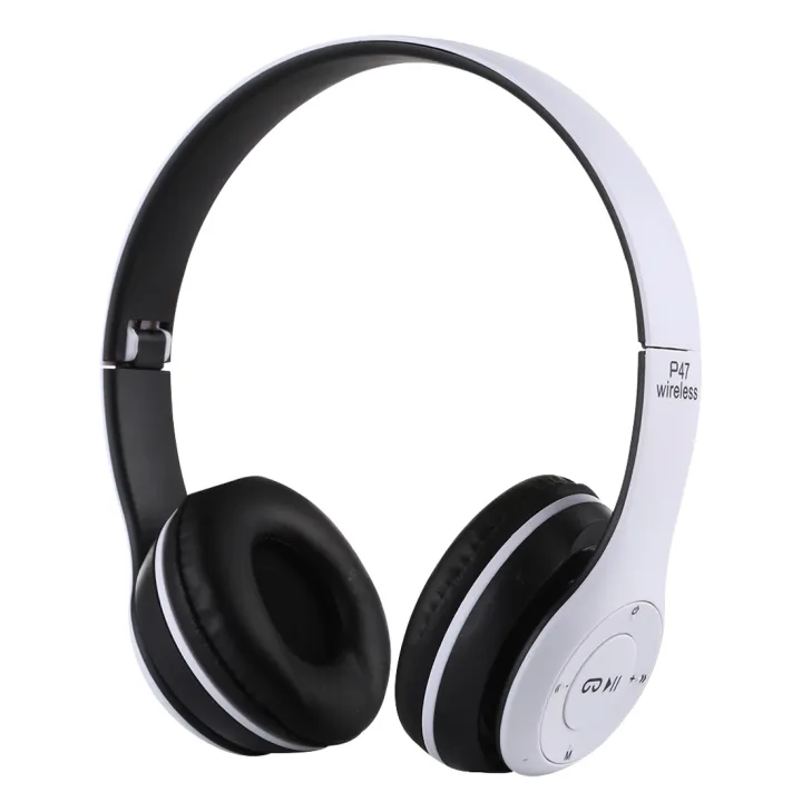 P47%20Foldable%20Wireless%20Bluetooth%20Headphone%20with%203.5mm%20Audio%20Jack,%20Support%20MP3%20/%20FM%20/%20Call%20-%20Image%202