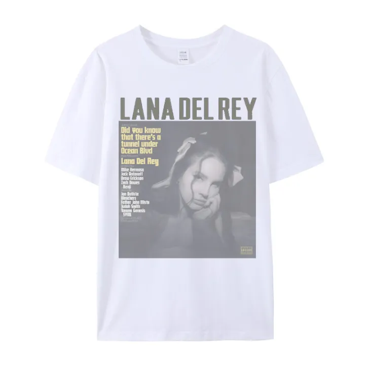 Lana%20Del%20Rey%20Vintage%20T-shirt%20printed%20Men's%20and%20Women's%20Cotton%20High%20quality%20Short%20Sleeves%20Sense%20of%20design%20Tops%20Lazy%20style%20Tees%20-%20Image%202