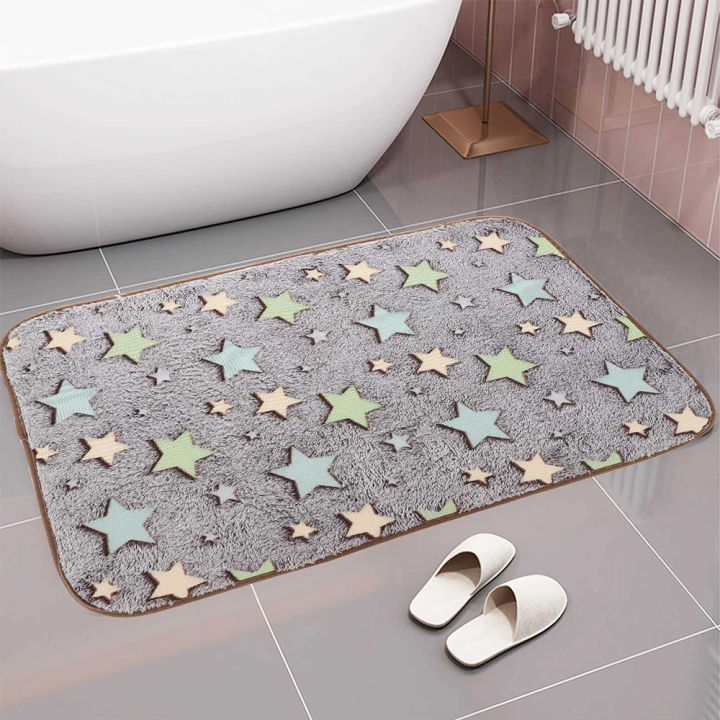 40*60cm%20Luminous%20Entrance%20Door%20Mat%20Soft%20Fleece%20Floor%20Carpet%20Glowing%20in%20the%20Dark%20Anti-Slip%20Bath%20Mat%20Bathroom%20Rug%20Kitchen%20Doormat%20-%20Image%205