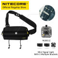 NITECORE SLB03 Commuter Sling Bag 500D Nylon Casual MultiPurpose Tactical Function Crossbody Bag Molle System Waist Bags Men.