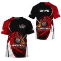 Billiards Snooker Print Shirt Men's T-shirt Tops Summer Casual Sweatshirt Oversized Short Sleeve Pullover Personalized Clothes. 