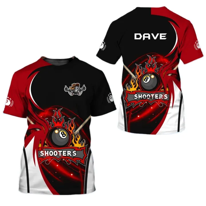 Billiards%20Snooker%20Print%20Shirt%20Men's%20T-shirt%20Tops%20Summer%20Casual%20Sweatshirt%20Oversized%20Short%20Sleeve%20Pullover%20Personalized%20Clothes%20-%20Image%204