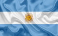 Argentina National Flag 5ft x 3ft One Sided Sublimation Print, High Quality.. 