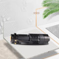 1/3PCS Portable Zoom Flashlight Modes Telescopic Zoom Battery Ultra-bright Flashlights Outdoor Camping Light. 