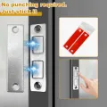 Ethereon Filing Cabinet Magnetic Lock Ultra-thin Cabinet Door Magnets Easy Install Self-adhesive Furniture Cupboard Closure Latch Door Stopper. 