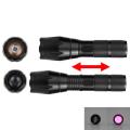 Zoomable Focus 5 Watt 850 nm LED Infrared Radiation IR Lamp Night Vision Flashli.