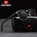 ROSYBEE UV400 Polarized Sunglasses Men Women Classic Cool Retro Sun Glasses Coating Man Driving Shades Fashion Male Oculos. 
