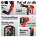 ANENG TH202/TH203 Infrared Thermometer -50~600℃ Industrial Grade Smart Temperature VA Reverse Color Screen Pyrometer Tester.