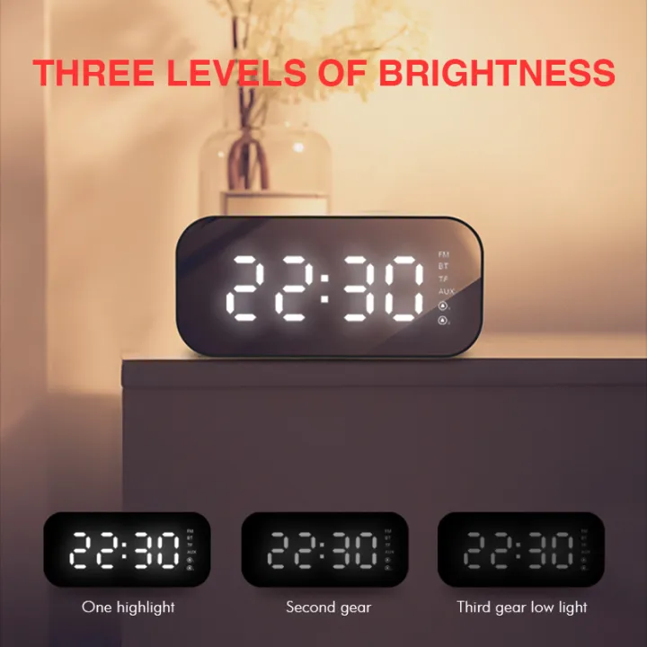Havit%20M3%20Smart%20Wireless%20Bluetooth%20Speaker-Black%20with%20Alarm%20Clock%20-%20Image%207