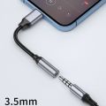 USB-C to 3.5mm Headphone Jack Adapter with Built-in DAC Chip – Hi-Res Audio Converter. 