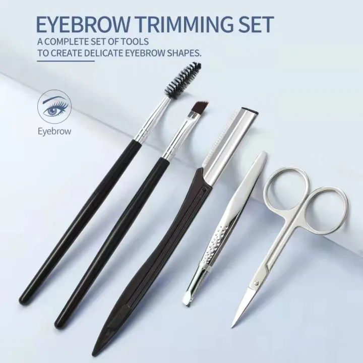 MAANGE%20Eyebrow%20Trimmer%205Pcs%20Set%20Eyebrow%20Brush%20Eyebrow%20CombThrush%20Tool%20-%20Image%204