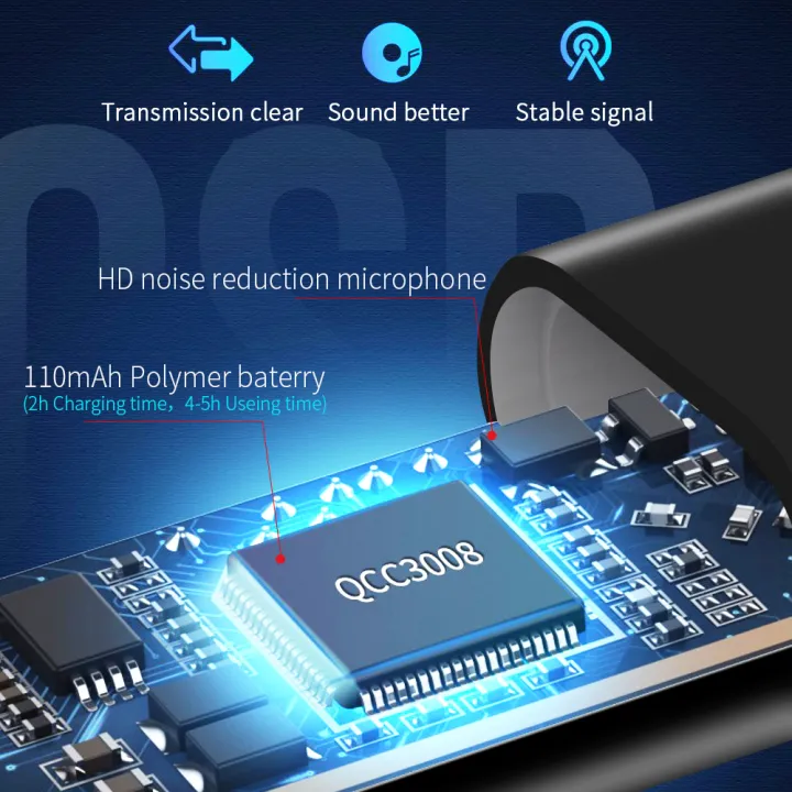 VAORLO%20Bluetooth%205.0%20Receiver%20With%20Mic%20Clip-on%20Wireless%20Music%20Stereo%20Audio%20Adapter%203.5mm%20Aux%20Jack%20Receiver%20For%203.5MM%20Earphone%20-%20Image%204