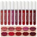 CmaaDu 10 Pcs Set Liquid Matte Non-stick Cup Waterproof Lipstick Set.