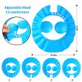 Baby Shower Cap, 1Pcs Adjustable Baby Shampoo Cap Waterproof Bath Cap for Baby Kids Children'S Ear Protection Bath Shower Cap. 