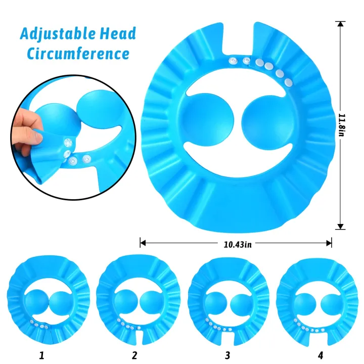 Baby%20Shower%20Cap,%201Pcs%20Adjustable%20Baby%20Shampoo%20Cap%20Waterproof%20Bath%20Cap%20for%20Baby%20Kids%20Children'S%20Ear%20Protection%20Bath%20Shower%20Cap%20-%20Image%203