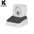 (New) smart watch charging stand silicone charging holder dock retro computer design compatible for iWatch 8 7 6 5 4 3 2 1 Galaxy watch6 6pro 5 5pro.
