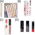 Florette Clear Lip Glaze Flower Love Jelly Mirror Lipstick Waterproof Non-stick Cup Lipstick Transparent Korea Makeup.