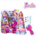 Barbie Dreamtopia Twist 'n Style Hair Princess Doll With Accessories  Play House Set Brinquedos Gift GTG00. 