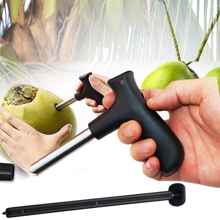 Coconut Opener Bundle Tap Hot Stainless Steel Driller Tool