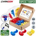 10/140PCS Quick Splice Disconnect Wire Connectors Kit Solderless Joint Cord Terminal Electrical Cable Connection 22-10 Awg Gauge. 
