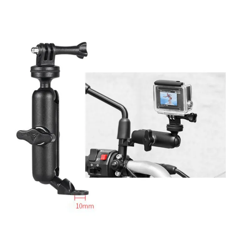 360%C2%B0%20Rotating%20Handlebar%20Mount%20and%20Mirror%20Mount%20Holder%20Aluminum%20Alloy%20%20For%20Motorcycle%20For%20Gopro%20Hero13/12/11/10/9/8/7/6/5/4+%20Osmo%20Action%20Cameras%20Bike%20Bracket%20Motowolf%20brand%20-%20Image%202