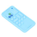 Silicone Baby Teether Safe Mobile Phone Shape Teether Toy Bright Color Hand Eye Coordination for Home. 