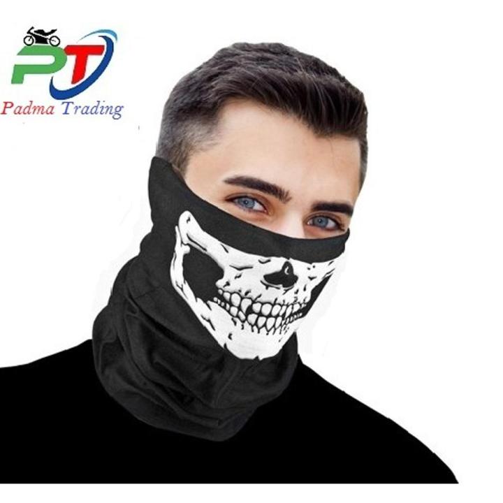 Bandana/ 9 In 1 Magical Scarf For Biker. Handkerchief Skull Ghost Face masc Bandannas or benden