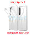 Shockproof Back Cover Case for For Sony Experia 11ii 5 5ii 10 10ii XZ1 XZ2 XZ3 XZ4 Raised Bump for Camera & Screen Protection | Ultra Clear Soft Silicone Back Cover for Shockproof Back Cover Case (Transparent). 