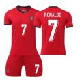 Cup ortugal home jersey size 7 Cristia onaldo children's adult set football jersey. 