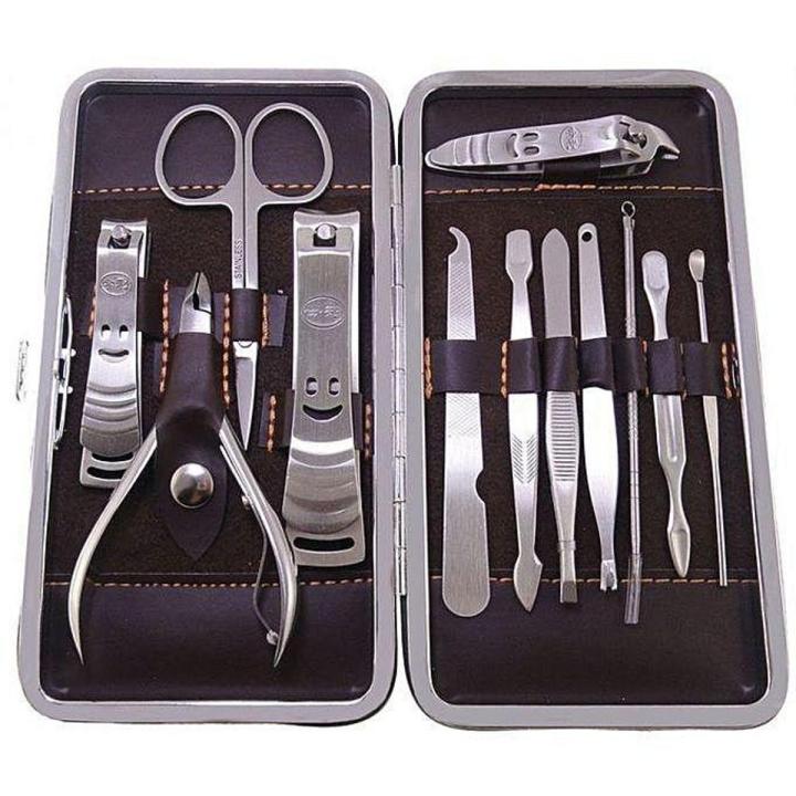 Premium Quality Aluminium Nail Cutter Kit - Silver