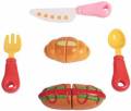 Pizza cutter for Kids (12 Pcs) (Multicolor)-Playsets Kitchen Toys. 