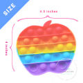 Apple pop it toy | Apple Shape Popit Toy. 