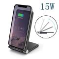 20W Foldable Qi Wireless Charger For iPhone 12 11 8 X XR XS Samsung S21 S20 Fast Charging Dock for Galaxy Buds Airpods Pro. 