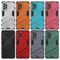 Lenuo Punk-Casing For Samsung Galaxy A52 / A52s Back Cover Eight-Color Anti-Fall And Anti-Slip Phone Bracket Lens Protection Cover Lovers Case. 