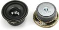 Fielect Magnet Speaker Internal Magnet Speaker Mini Speaker Metal Round 50mm Diameter 23mm Height 1W 4 Ohm 1 Pcs. 
