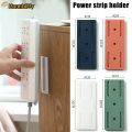 Socket Holder Plug Fixer Wall-mounted Power Strip Holders Sticker Holder_Jess Gadget. 