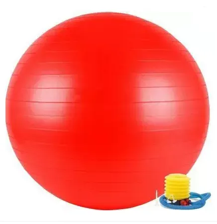 Plain%20Yoga%20Ball/%20Gym%20Ball%20with%20Pumper%2075cm%20Multicolor%20-%20Image%202