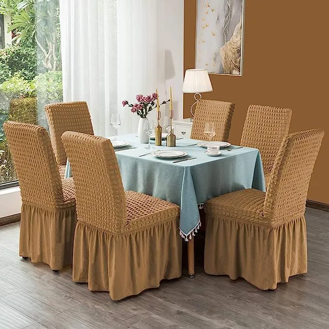 6%20pis%20turki%20Elastic%20Stretch%20Chair%20Cover%20brown%20colour%20-%20Image%202