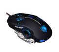 T9 DPI Adjustable KEYWIN X6 LED Gaming Mouse | New Gaming Mouse Mause T9 DPI Adjustable Computer Optical LED Game Mice Wired USB Games Cable Silent Mouse for Professional Gamer.