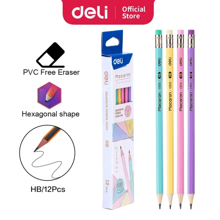 Deli%20EC025-HB%20Pastel%20Body%20Graphite%20Pencil%20-%20Image%202