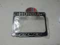 Honda CBR Bike Stainless Steel Digital Number Plate/License Plate Frame Or Holder with Laser Marking Bike Name. 