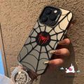 Trendy Spider-Man Case For Realme 5 C12 C25 C51 C53 C55 C35 5i 9i 8i 6i 5s 7i C15 C67 Note 50 C20 C21Y C30 C11 C21 C33 C25Y C17 C20A Narzo 50 Luxury Plating Acrylic IMD Soft Cover.