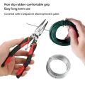 Metal Cutting Pliers, Labor Saving Compound Action Cutting Pliers for Clamping Bending. 