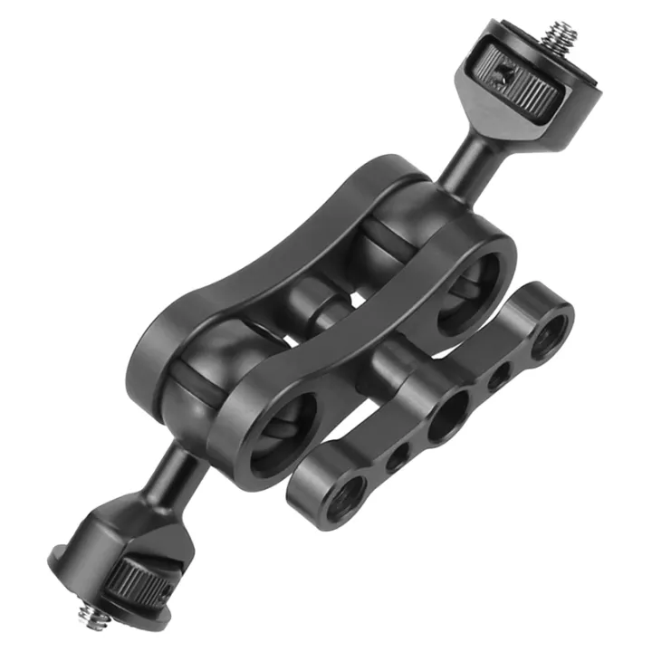 Double%201/4%20Ball%20Head%20Adapter%20Magic%20Arm%20Crab%20Clamp%203/8%20Mount%20Light%20Field%20Monitor%20Camera%20Stand%20Bracket%20-%20Image%202