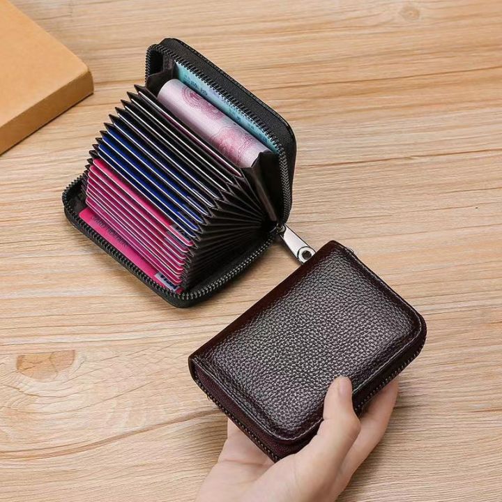 Muma%20#LY010%20Genuine%20Leather%20Credit%20Card%20Holder%20FRID%20Card%20Wallet%20Business%20Card%20Holder%20for%20women's%20-%20Image%206